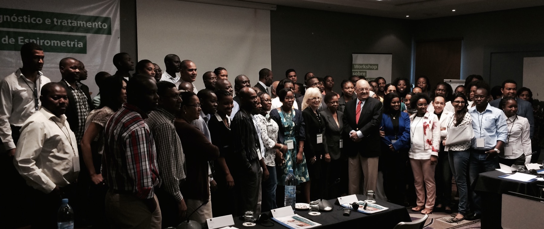 Participants and faculty at the 2014 WATS program in Mozambique