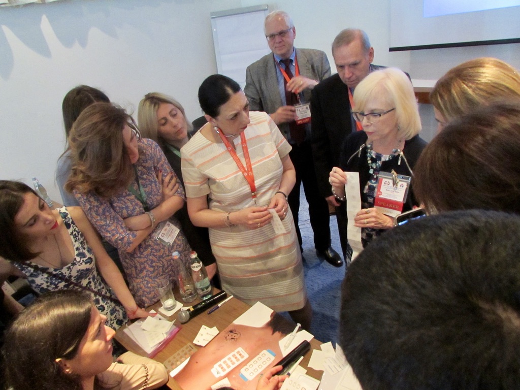 Dana Wallace teaching during the 2017 WATS workshop in Georgia